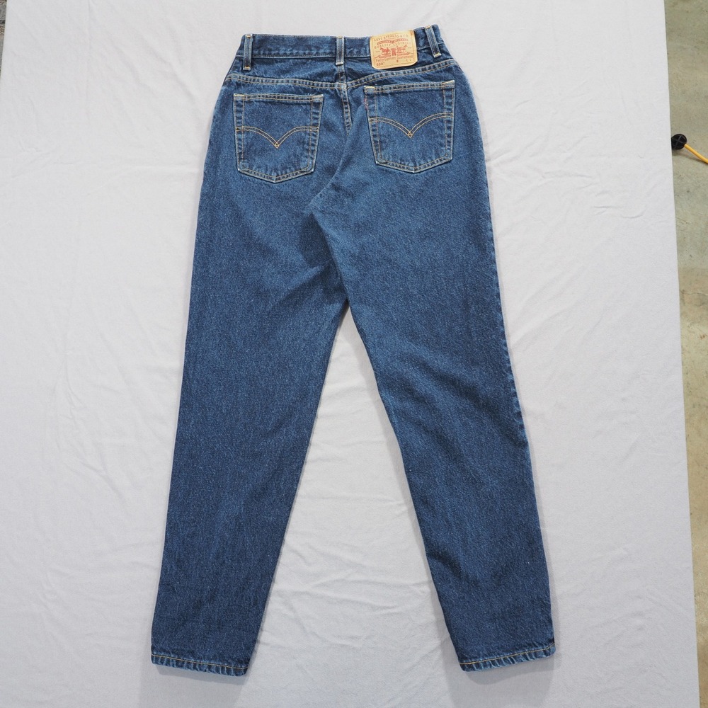 Classic Straight Leg Women's Jeans - Blue - Picture 2 of 11